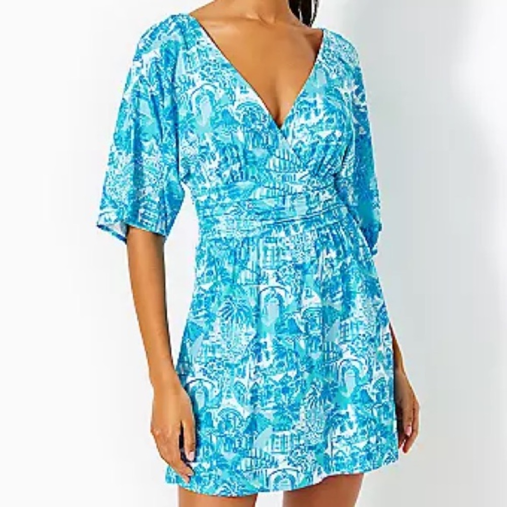 LILLY PULITZER: Parigi Knit Skort Romper, Small